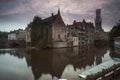 Bruges Belfry in the Evening