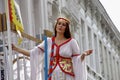 A Female character in The Procession of the Golden Tree Pageant, held every 5 years since 1958.