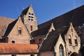 Bruges, Belgium. Brick Flemish architecture Royalty Free Stock Photo