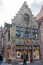 Bruges Belgium Historical Brick Building