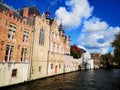 Bruges, Brugge, Belgium. Bruges, Belgium. Medieval city Royalty Free Stock Photo