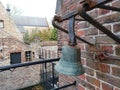 Bruges, Brugge, Belgium. Bruges, Belgium. Medieval bell. Royalty Free Stock Photo