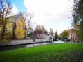 Bruges, Brugge, Belgium. Bruges, Belgium. Medieval city Royalty Free Stock Photo