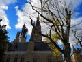 Bruges, Brugge, Belgium. Bruges, Belgium. Medieval city. Church of Our Lady Bruges Onze Lieve Vrouw Brugge Royalty Free Stock Photo