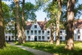 Bruges, Brugge, Belgium: View of the Historical Site of the Beguinage (Begijnhof) Monastery in Bruges Royalty Free Stock Photo