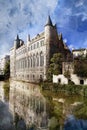 Bruges canal, Belgium Royalty Free Stock Photo