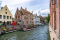 Bruges canals and architecture, Belgium