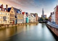 Bruges cityscape, Belgium