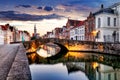 Bruges cityscape, Belgium