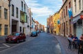 Bruges city view. Brugge famous destination of Belgium Royalty Free Stock Photo