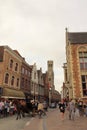 Bruges historic city street