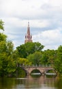 Bruges, medieval city in Belgium Royalty Free Stock Photo