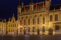 Bruges town hall, Belgium Royalty Free Stock Photo