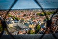 Bruges view from Belfry tower