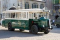 BRUGES, WEST FLANDERS/BELGIUM - SEPTEMBER 25 : Old Bus in Market