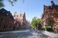 Brick buildings Royalty Free Stock Photo