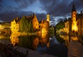 Brugge, Belgium famous City scape