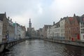 Poortersloge or Burghers\' Lodge in Brugge, Belgium Royalty Free Stock Photo