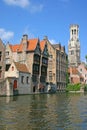 Brugge Canal Royalty Free Stock Photo