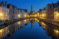 Brugge city in Belgium, Europe Royalty Free Stock Photo