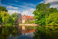 Brugge sunny cityscape Royalty Free Stock Photo