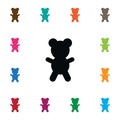 Bruin Icon. Teddy Vector Element Can Be Used For Teddy, Bruin, Bear Design Concept.