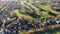 Bruinisse a village in Schouwen-duiveland. Ring-shaped core of fishing village.