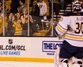 Bruins fans salute Ryan Miller