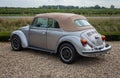 Retro Volkswagen Beetle 1303 Convertible at the Gallery Aaldering Royalty Free Stock Photo