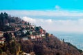 Brunate Village on Lake Como, Italy Royalty Free Stock Photo