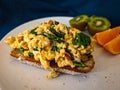 Brunch Bliss: Avocado Toast with Fresh Fruits