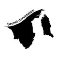 Brunei Darussalam map icon