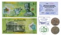 Brunei money and visa stamp