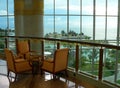 Brunei. Rest Area Balcony View Royalty Free Stock Photo