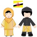 Brunei traditional costume
