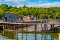 Brunel Lock at English town Bristol Royalty Free Stock Photo