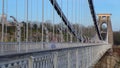 Brunel suspension bridge in Bristol