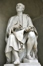 Brunelleschi statue in Florence city, Italy