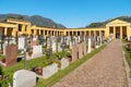 Brunico War Cemetery, known as the Austro-Hungarian Cemetery, Italy Royalty Free Stock Photo