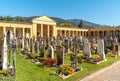 Brunico War Cemetery, known as the Austro-Hungarian Cemetery, Italy Royalty Free Stock Photo