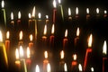 Bruning candles Royalty Free Stock Photo