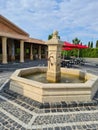 Brunnen im Park