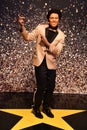 Bruno Mars wax statue at Hollywood Wax Museum in Pigeon Forge, Tennessee Royalty Free Stock Photo