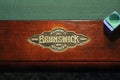 Brunswick Billiards Table with Pool Chaulk