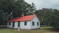 BRUNSWICK, GEORGIA - Sept 18, 2019: Hofwyl-Broadfield Plantation Historic Site. A slave run rice plantation of the 1800s