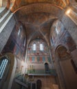 Northern Transept Fresco Secco paintings at St. Blasii Cathedral Interior - Braunschweig, Lower Saxony, Germany