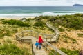 Bruny Island lookout point at Adventure Bay