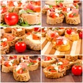 Bruschetta time Royalty Free Stock Photo
