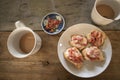 Bruschetta with tomato Royalty Free Stock Photo