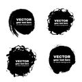 Set grunge banners Royalty Free Stock Photo